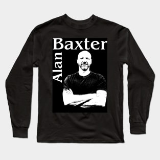 Alan Baxter B&W Long Sleeve T-Shirt